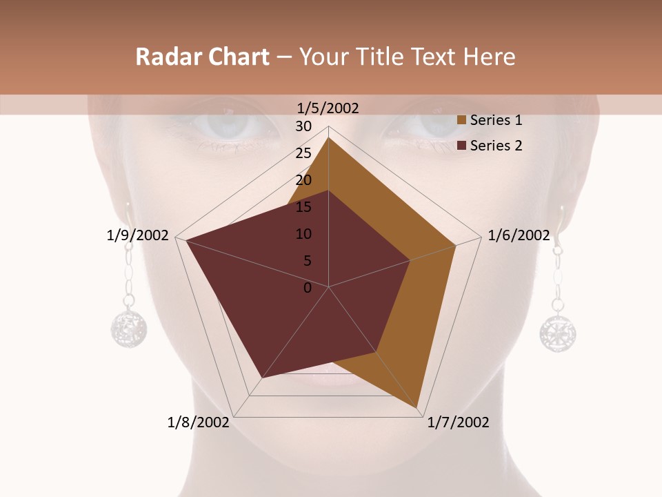 Girls Make Up Beautiful PowerPoint Template