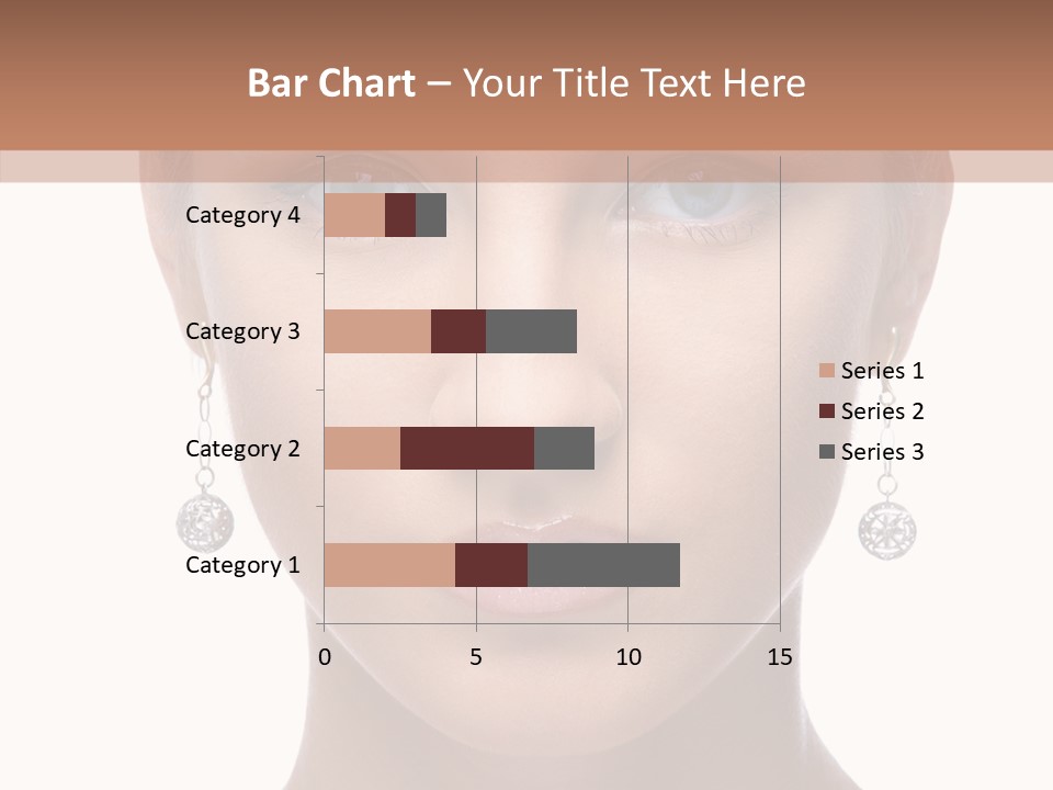 Girls Make Up Beautiful PowerPoint Template