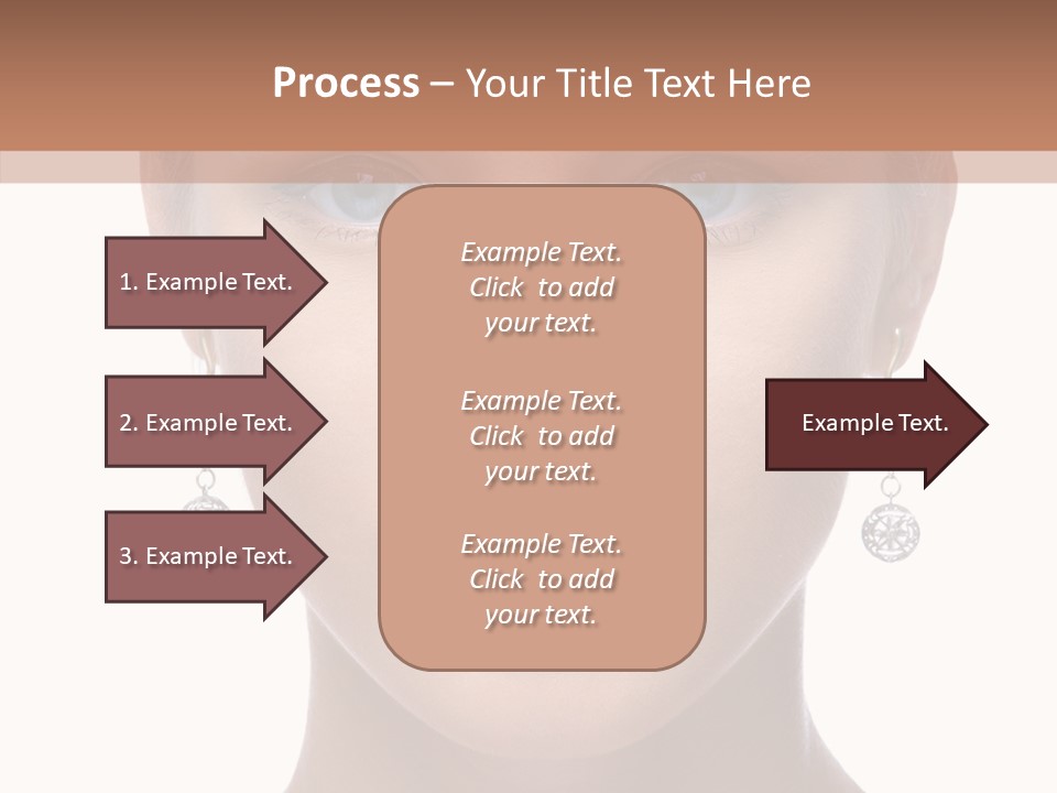 Girls Make Up Beautiful PowerPoint Template