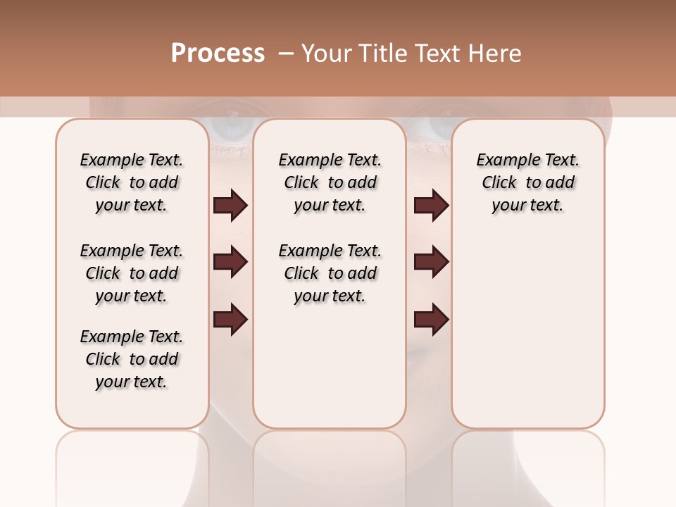 Girls Make Up Beautiful PowerPoint Template