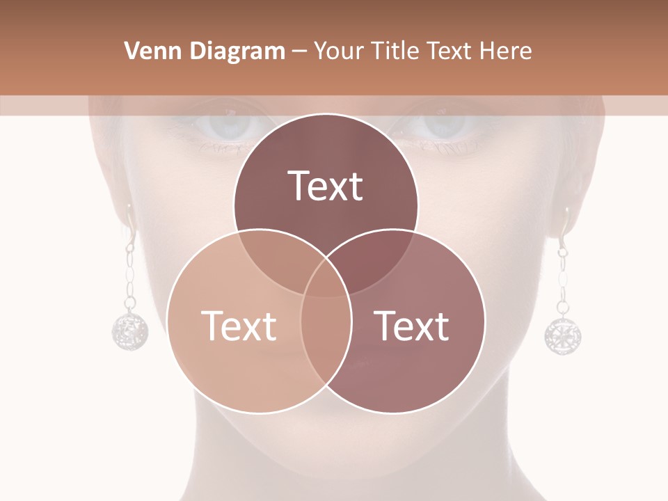 Girls Make Up Beautiful PowerPoint Template