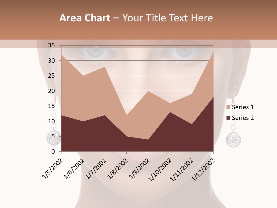 Girls Make Up Beautiful PowerPoint Template