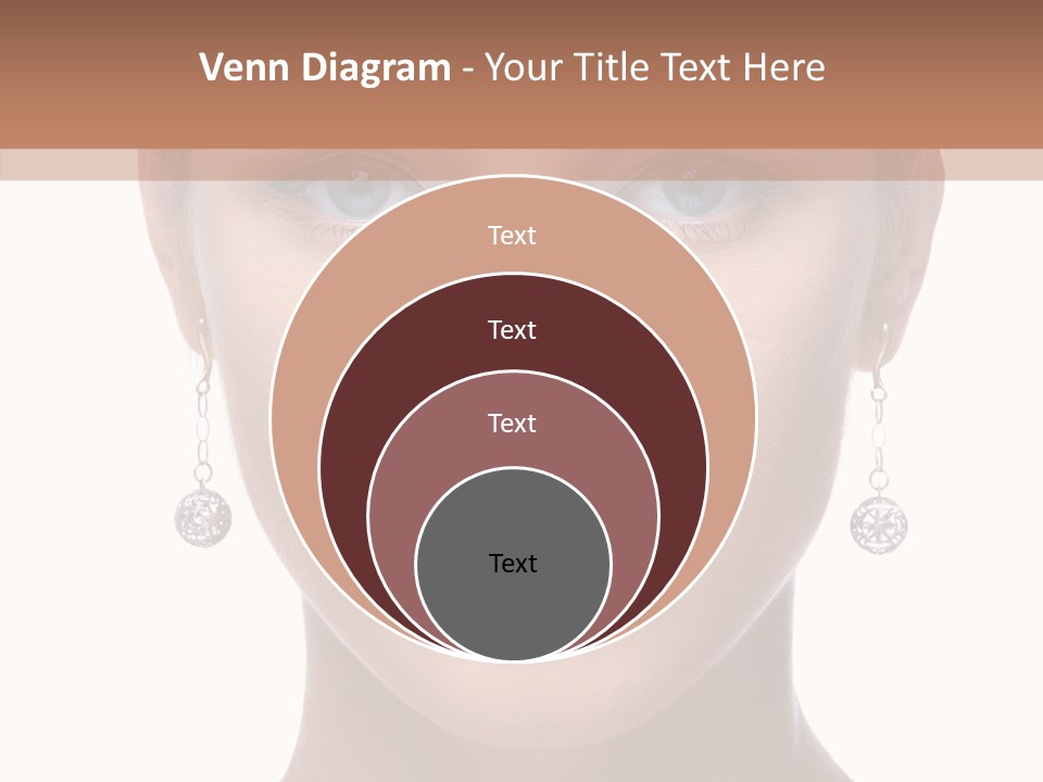 Girls Make Up Beautiful PowerPoint Template