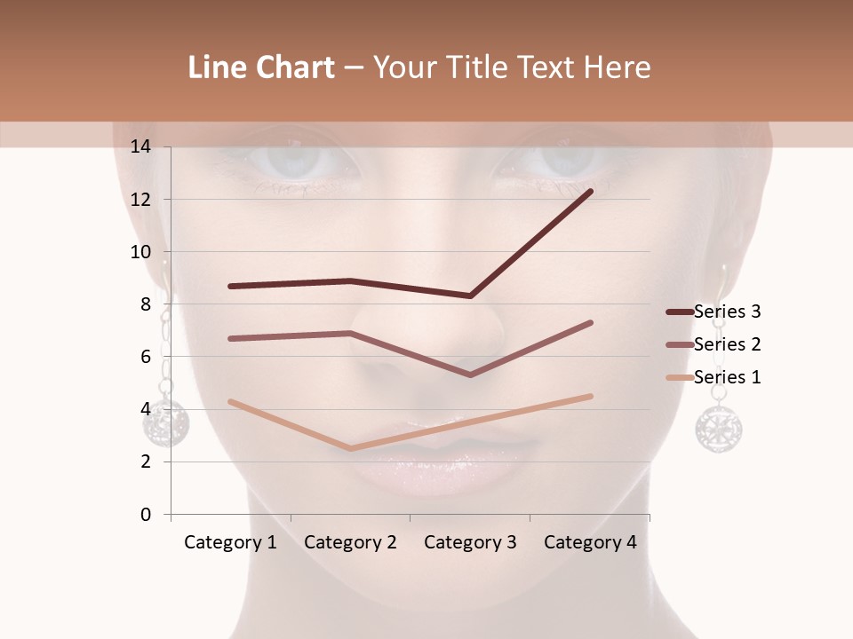 Girls Make Up Beautiful PowerPoint Template