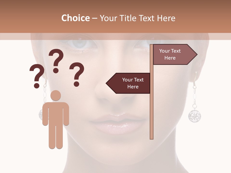Girls Make Up Beautiful PowerPoint Template