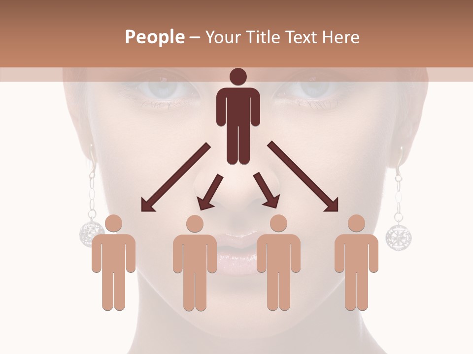 Girls Make Up Beautiful PowerPoint Template