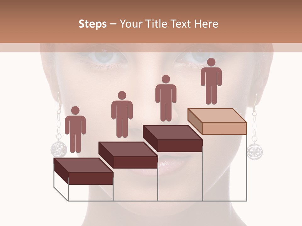 Girls Make Up Beautiful PowerPoint Template