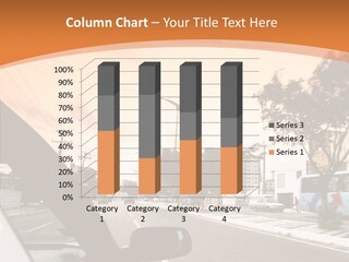 Asphalt Traffic Way PowerPoint Template