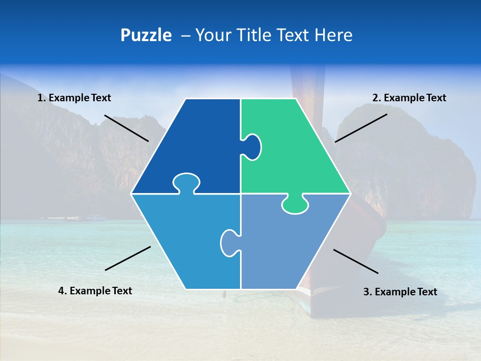 Relax Tranquil Tropical PowerPoint Template