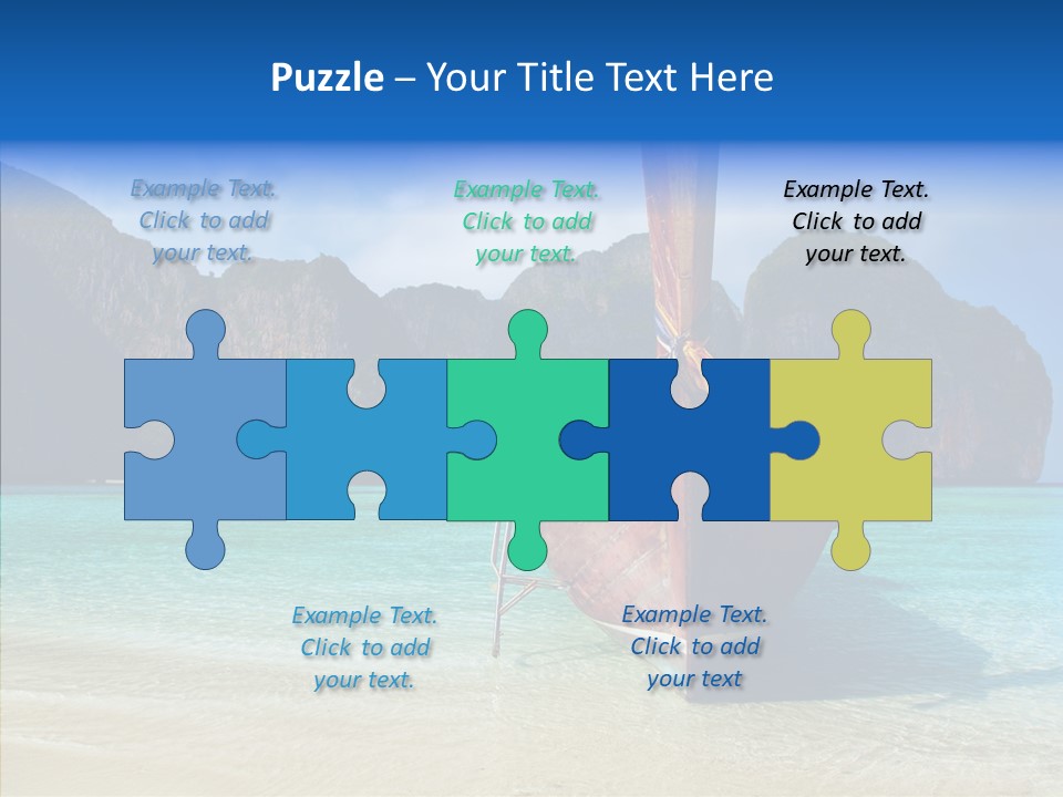 Relax Tranquil Tropical PowerPoint Template