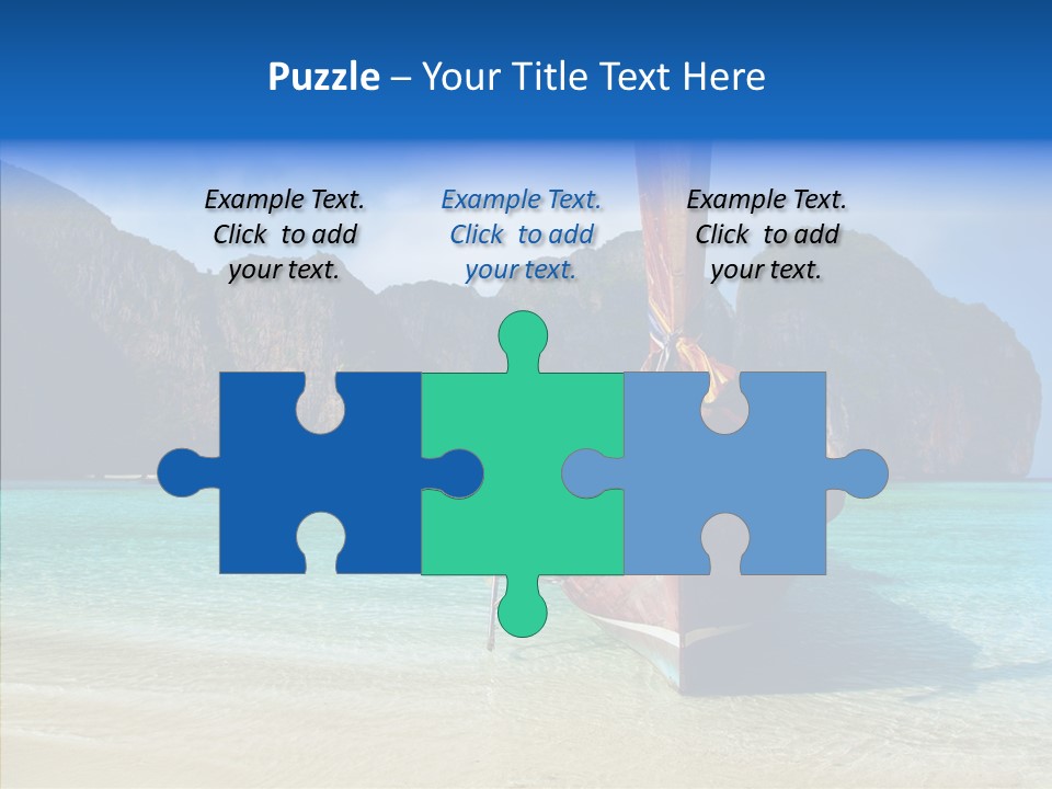 Relax Tranquil Tropical PowerPoint Template