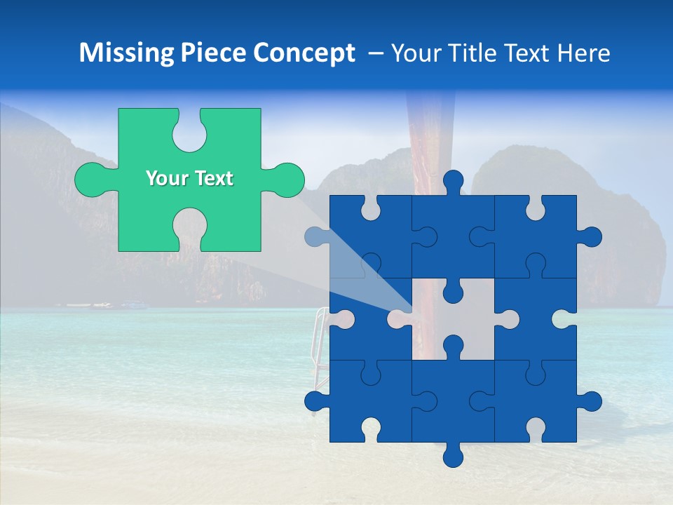 Relax Tranquil Tropical PowerPoint Template