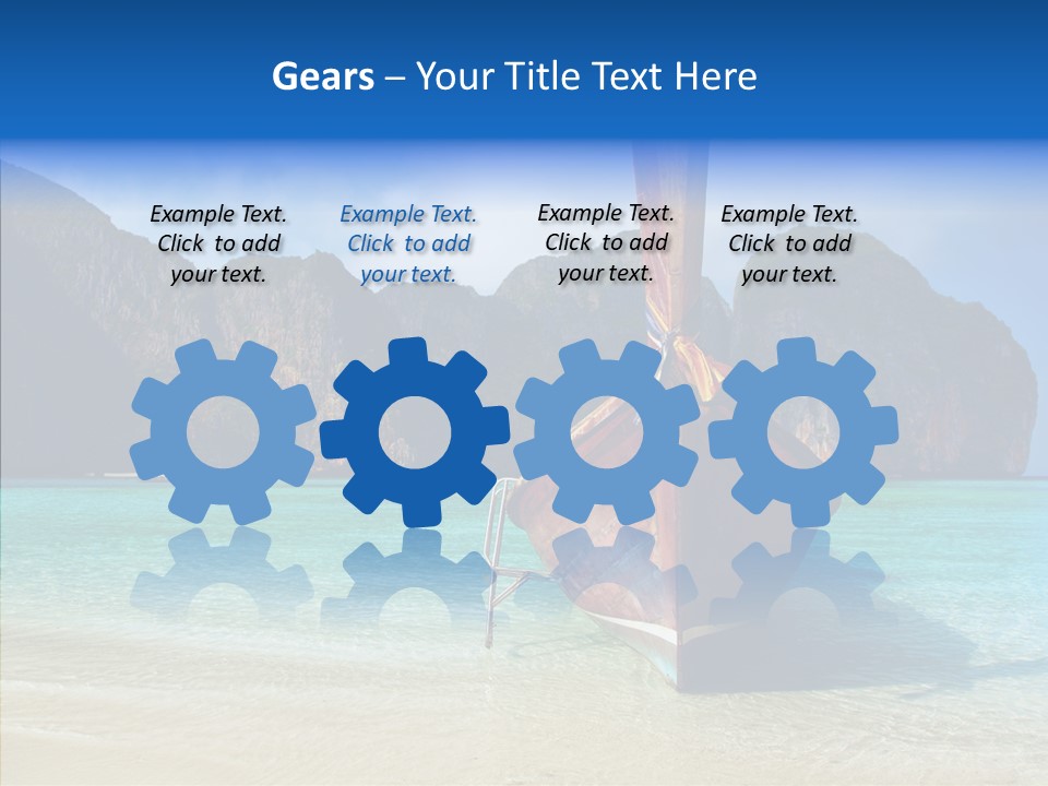 Relax Tranquil Tropical PowerPoint Template