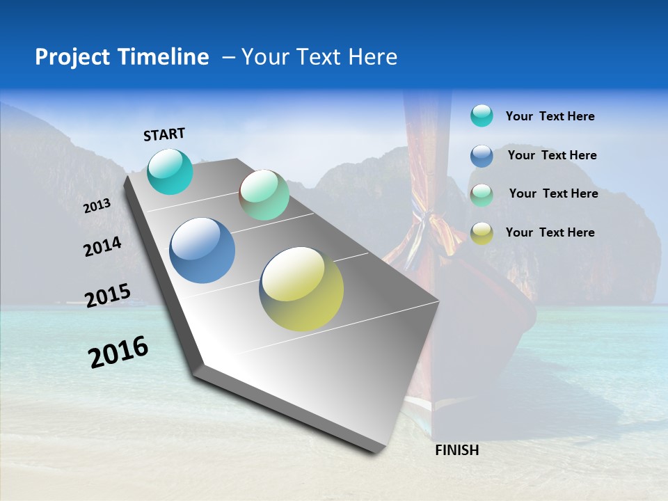 Relax Tranquil Tropical PowerPoint Template