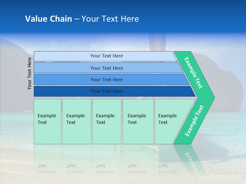 Relax Tranquil Tropical PowerPoint Template