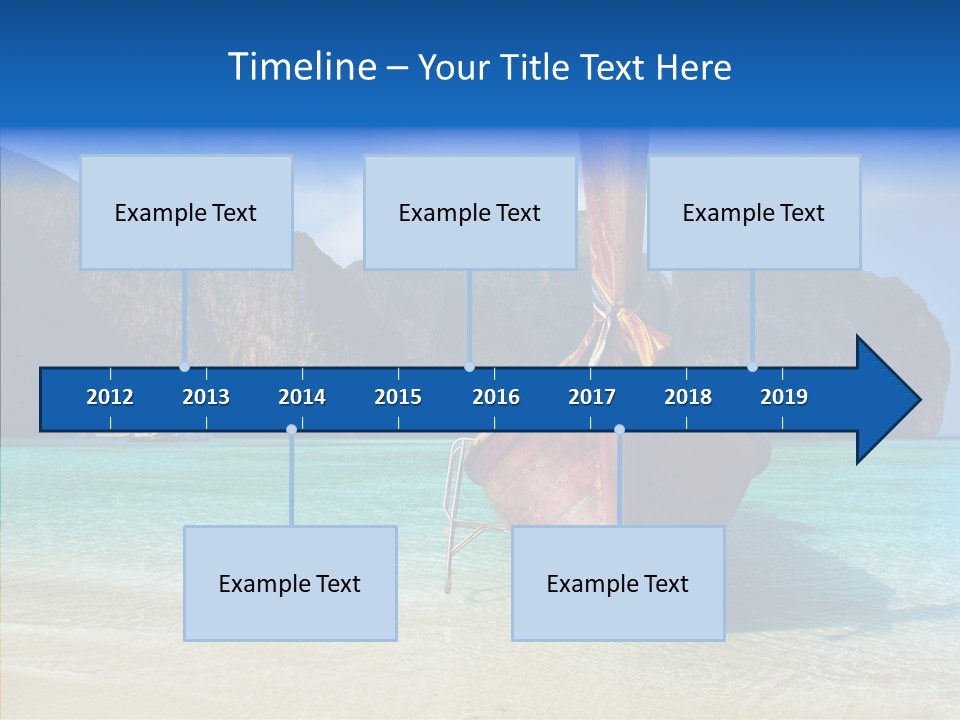 Relax Tranquil Tropical PowerPoint Template