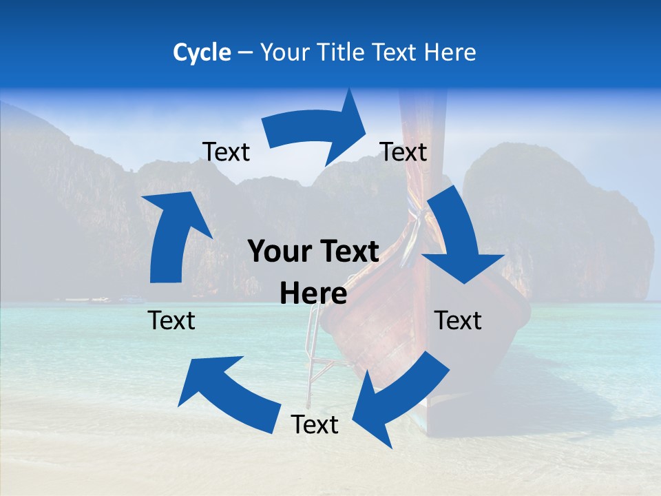 Relax Tranquil Tropical PowerPoint Template