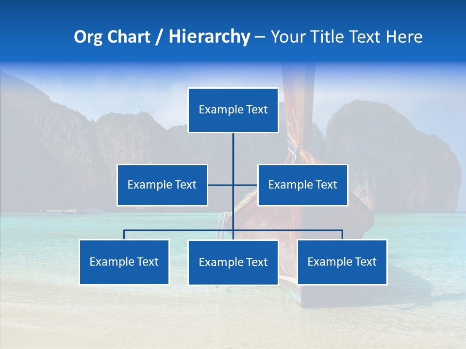 Relax Tranquil Tropical PowerPoint Template