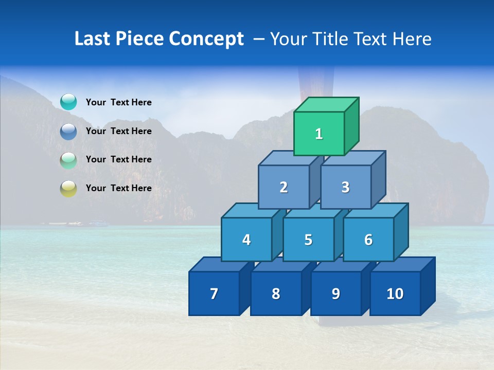 Relax Tranquil Tropical PowerPoint Template