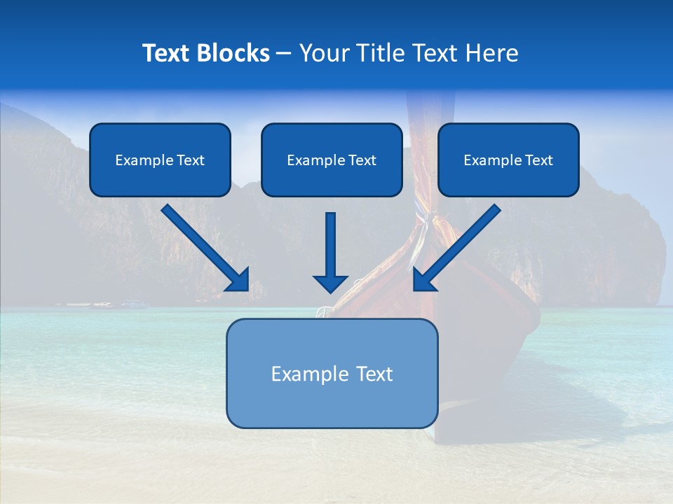 Relax Tranquil Tropical PowerPoint Template