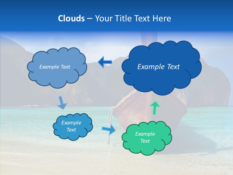 Relax Tranquil Tropical PowerPoint Template