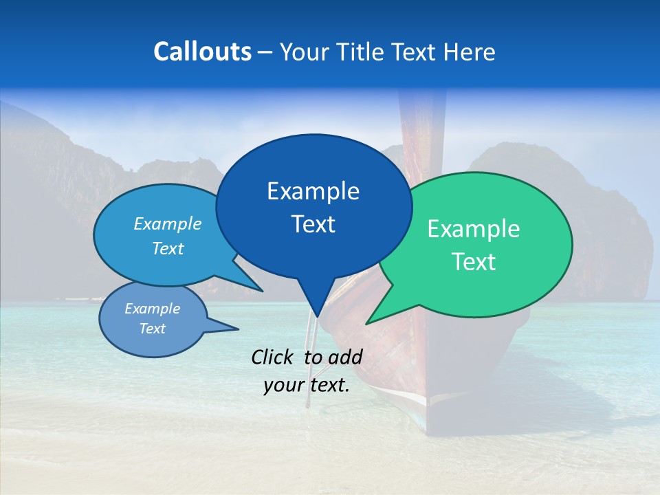 Relax Tranquil Tropical PowerPoint Template