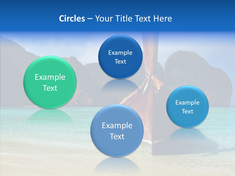 Relax Tranquil Tropical PowerPoint Template