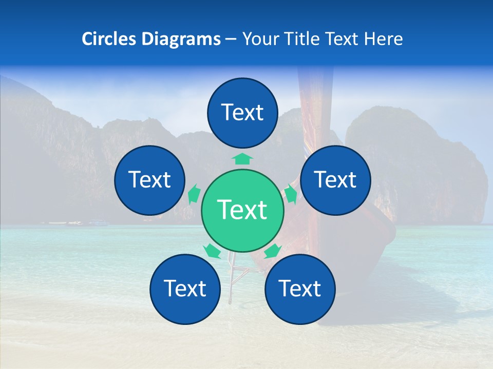 Relax Tranquil Tropical PowerPoint Template