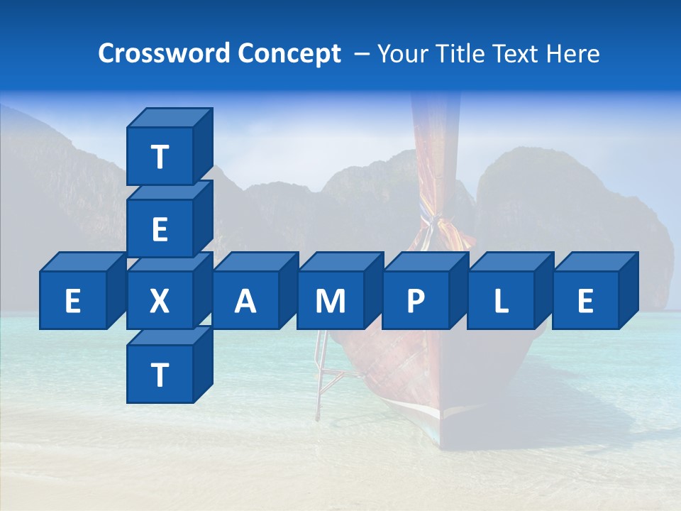 Relax Tranquil Tropical PowerPoint Template