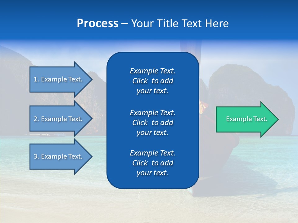 Relax Tranquil Tropical PowerPoint Template