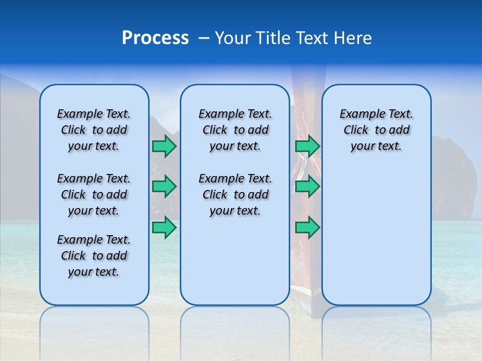 Relax Tranquil Tropical PowerPoint Template