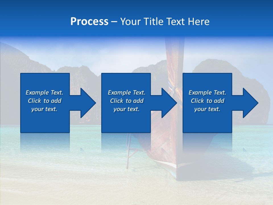 Relax Tranquil Tropical PowerPoint Template