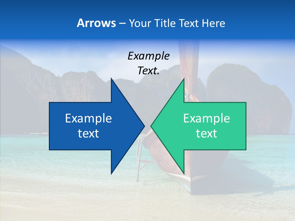 Relax Tranquil Tropical PowerPoint Template