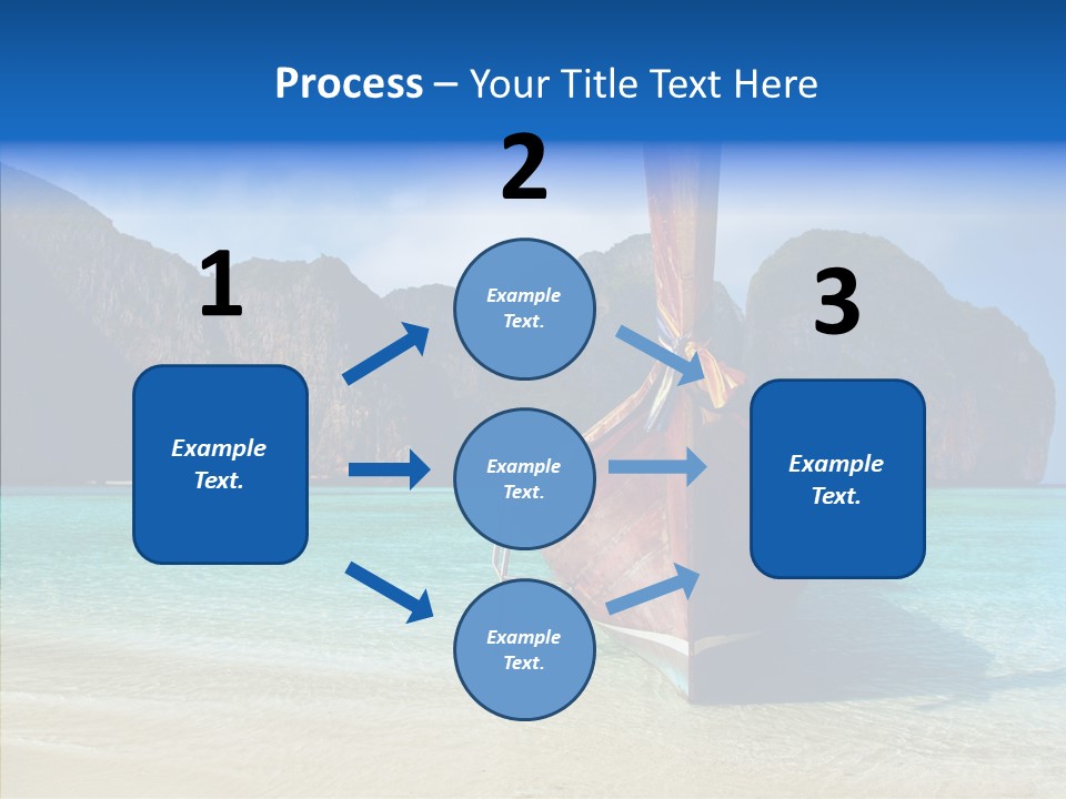 Relax Tranquil Tropical PowerPoint Template