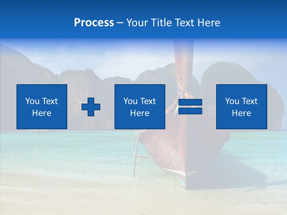 Relax Tranquil Tropical PowerPoint Template