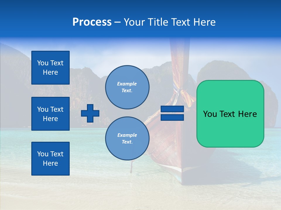 Relax Tranquil Tropical PowerPoint Template