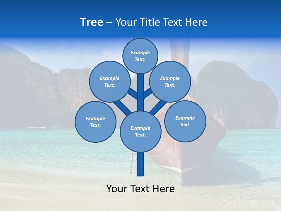 Relax Tranquil Tropical PowerPoint Template