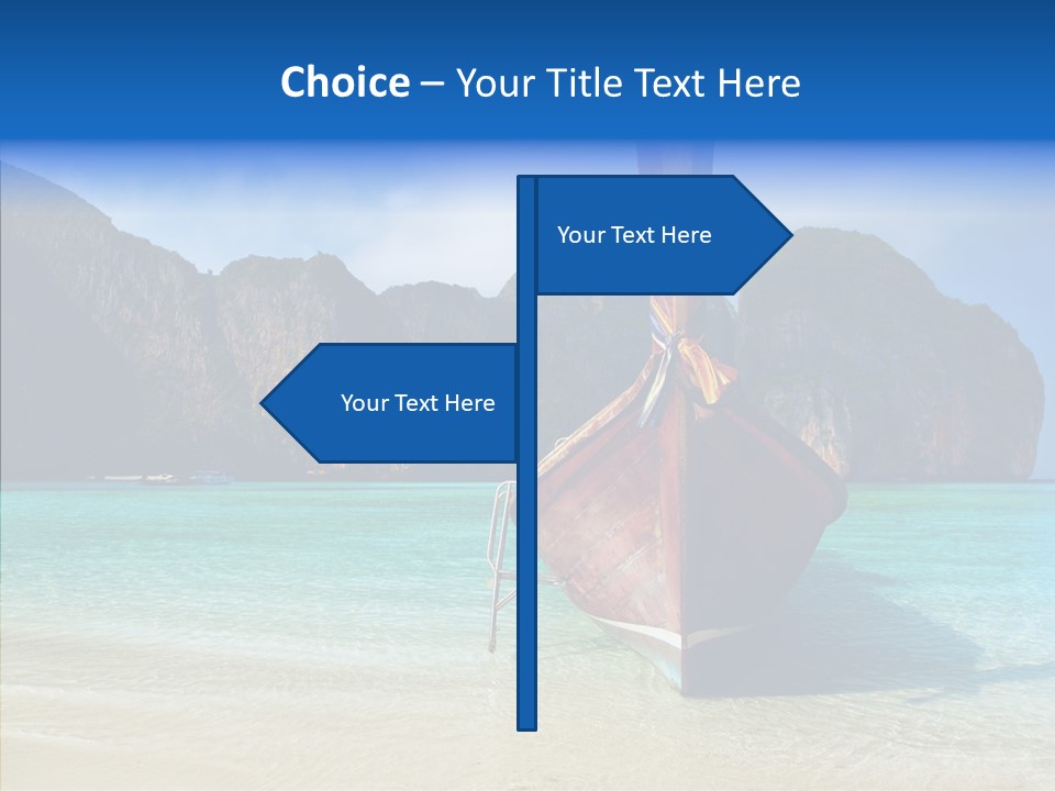Relax Tranquil Tropical PowerPoint Template