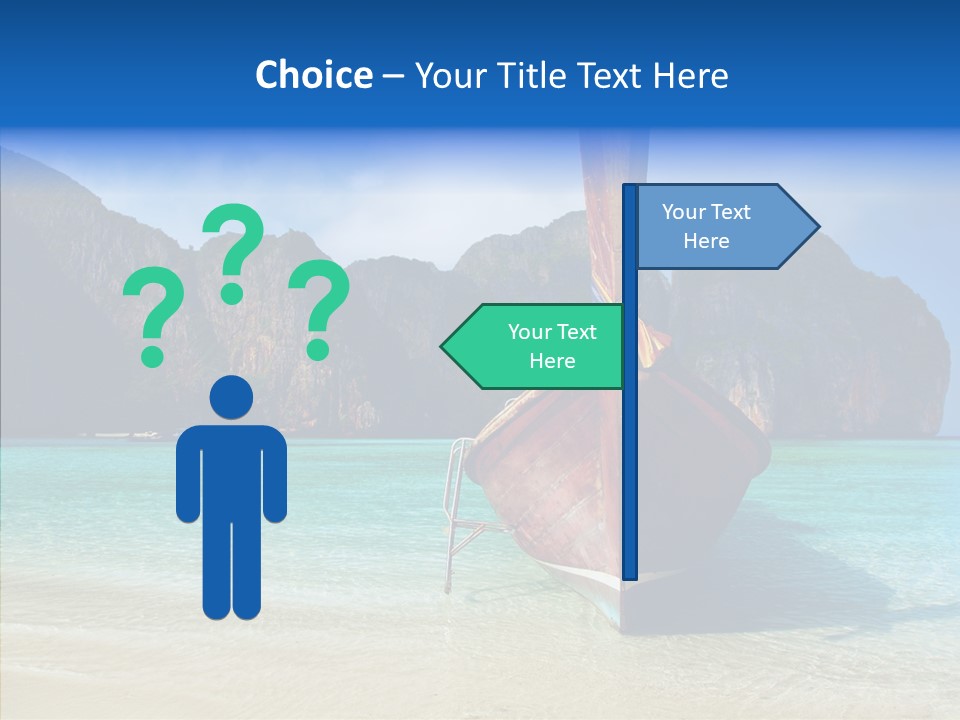 Relax Tranquil Tropical PowerPoint Template