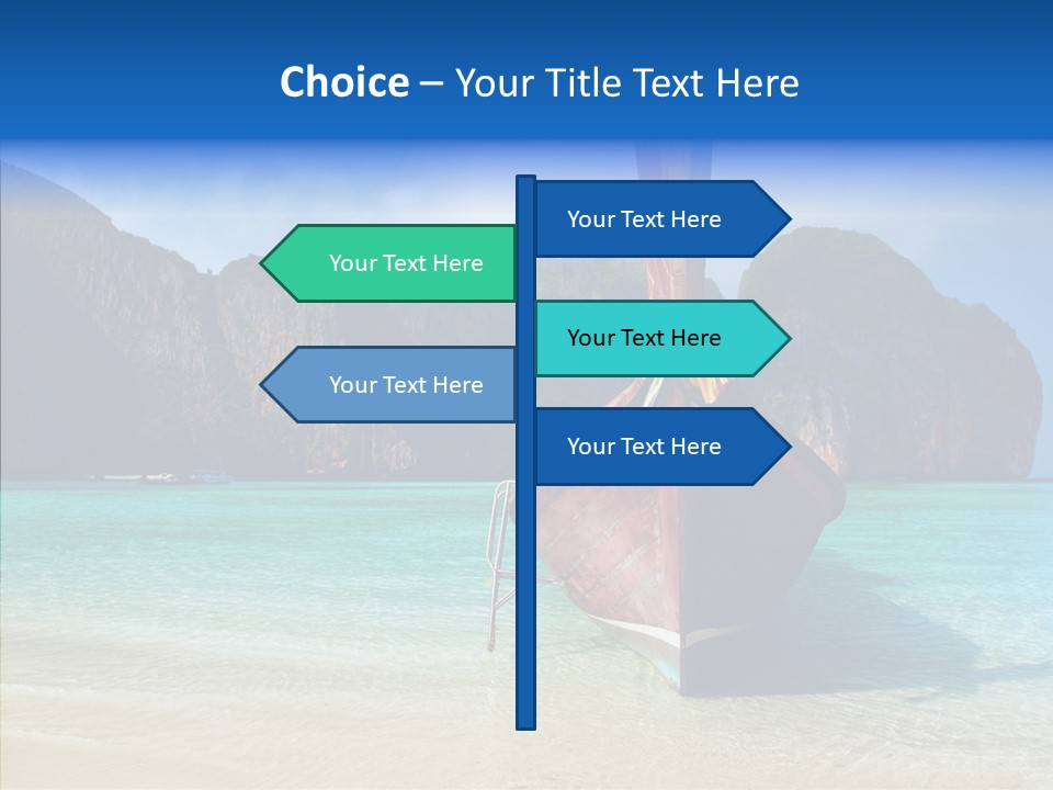 Relax Tranquil Tropical PowerPoint Template