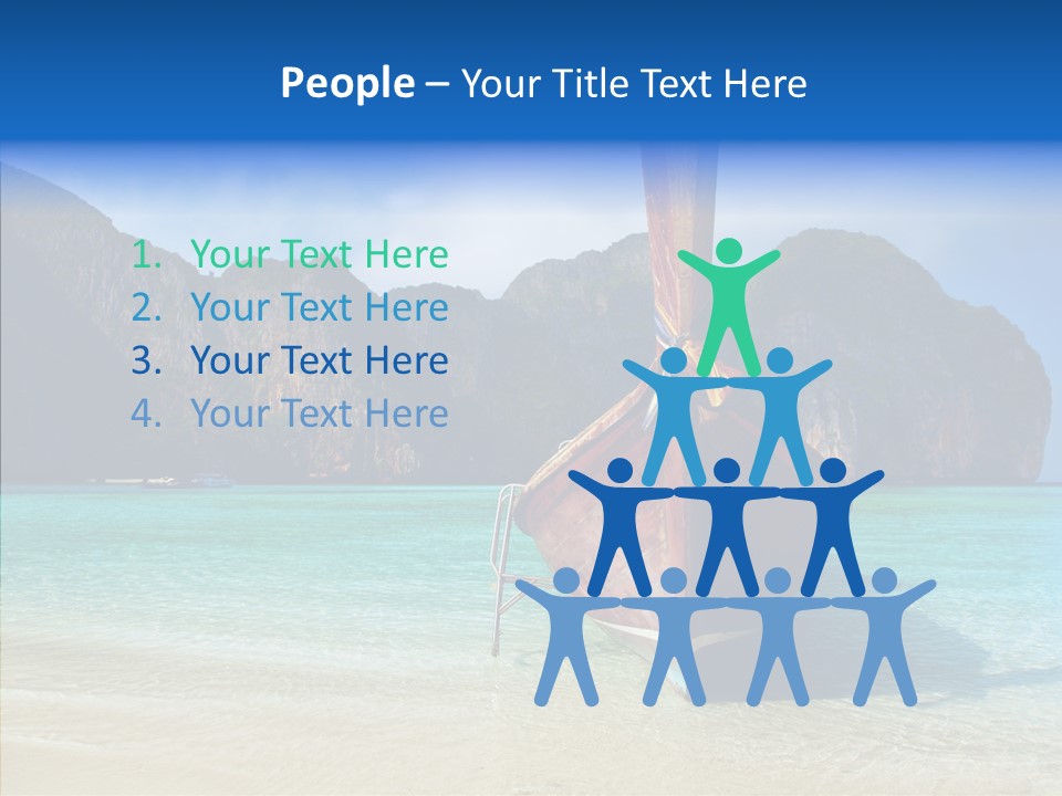 Relax Tranquil Tropical PowerPoint Template