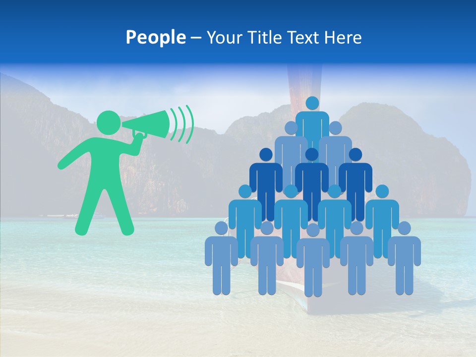 Relax Tranquil Tropical PowerPoint Template