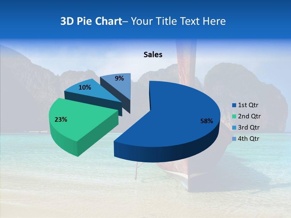 Relax Tranquil Tropical PowerPoint Template