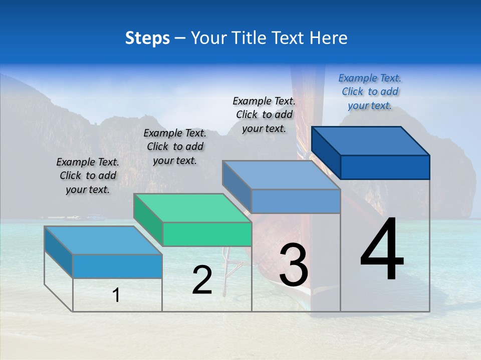 Relax Tranquil Tropical PowerPoint Template