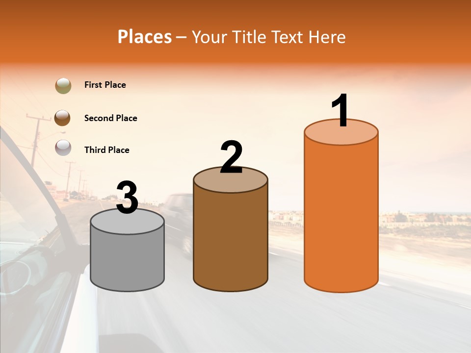 Weather Auto Fast PowerPoint Template