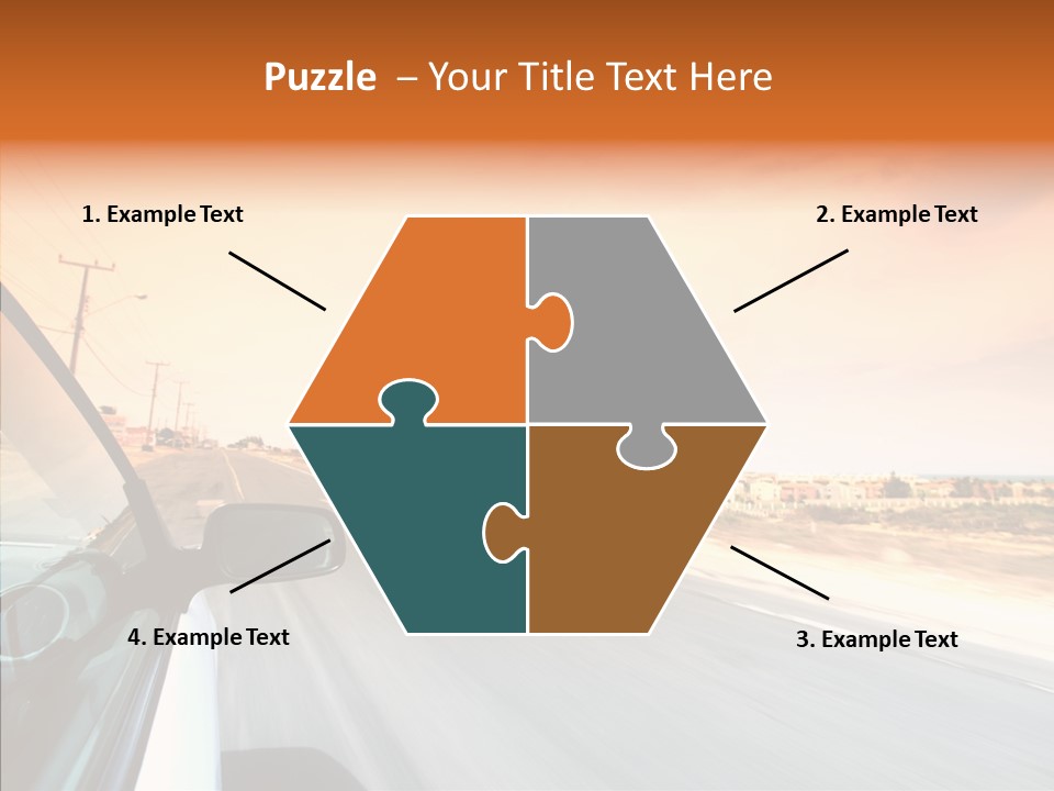 Weather Auto Fast PowerPoint Template