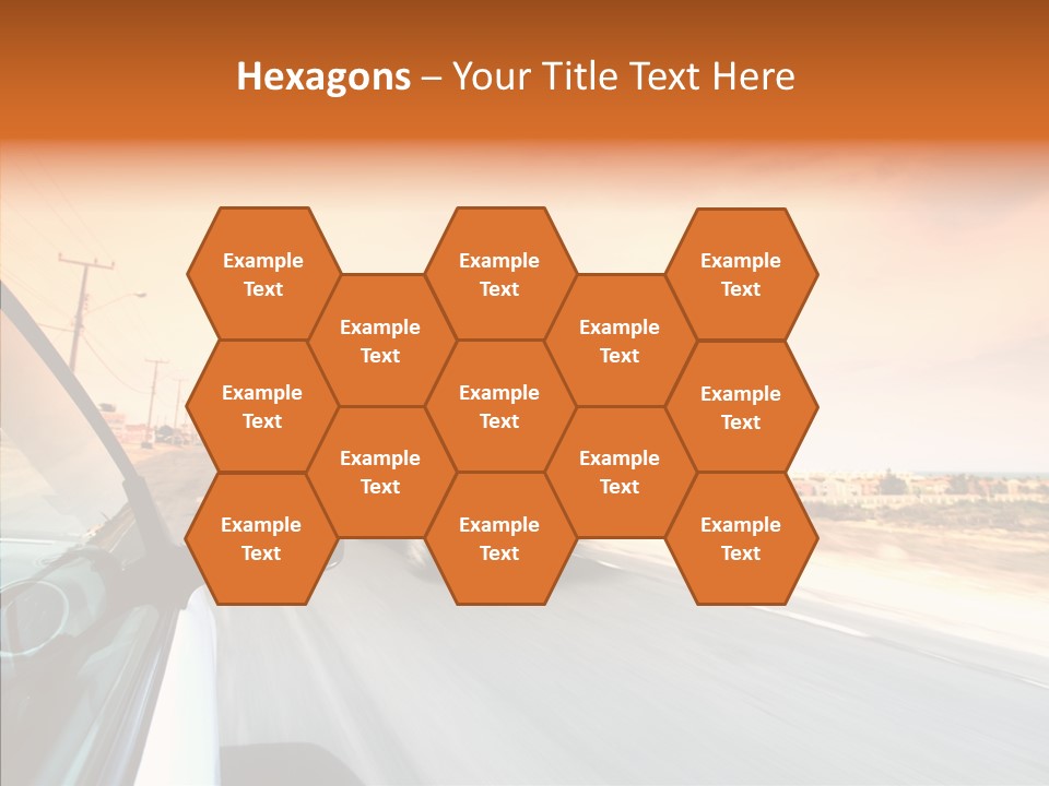 Weather Auto Fast PowerPoint Template
