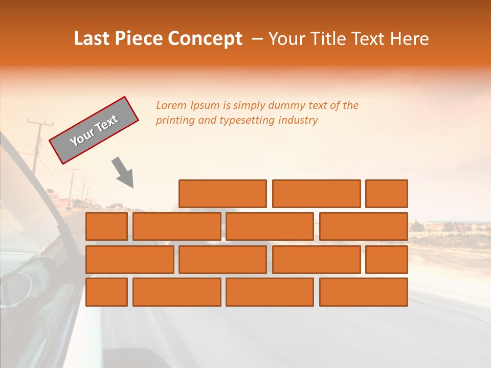 Weather Auto Fast PowerPoint Template
