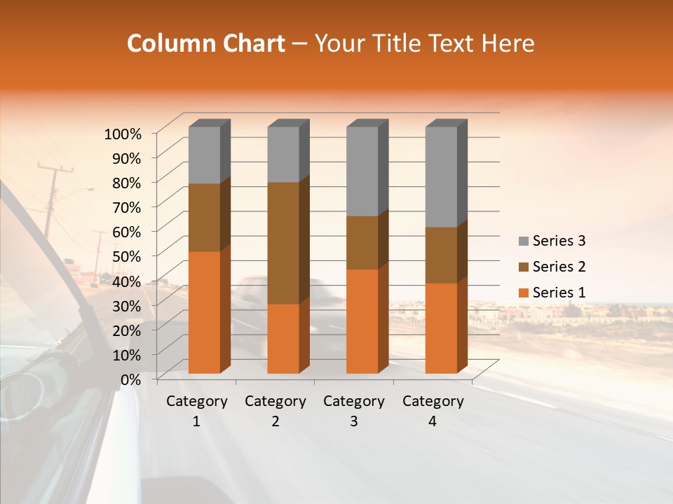 Weather Auto Fast PowerPoint Template