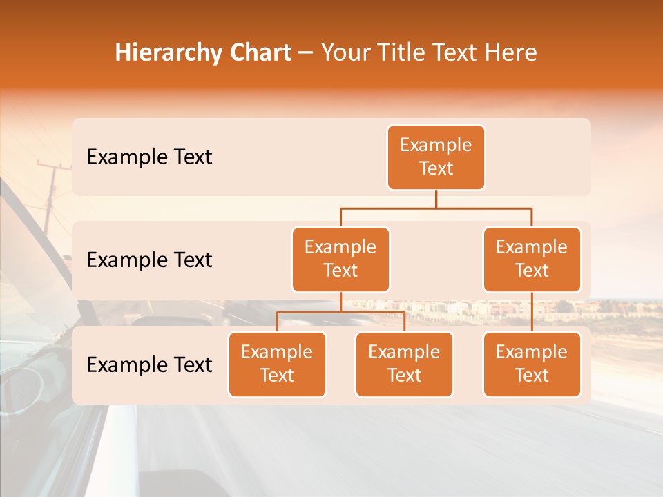 Weather Auto Fast PowerPoint Template